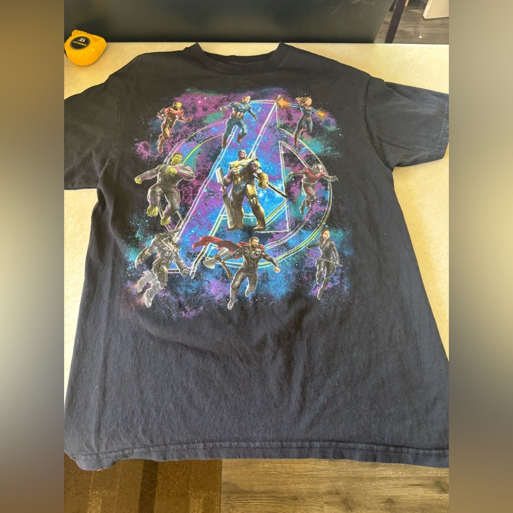 Marvel Avengers Endgame Black T-Shirt